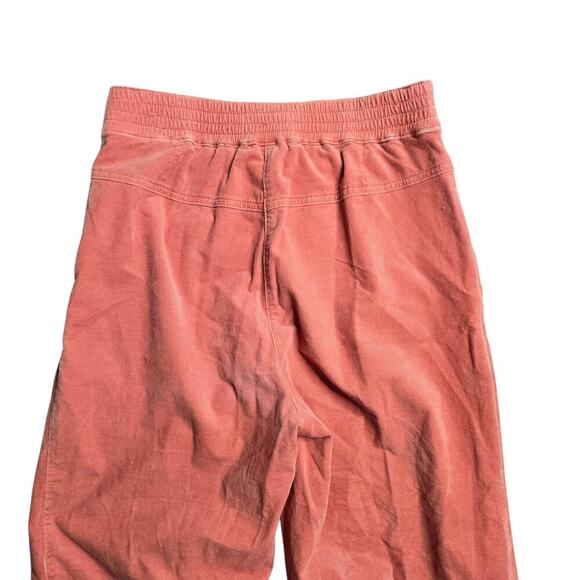 Anthropologie Corduroy Kalea Jogger Trouser Pants in Pastel Rose Size: S - Picture 7 of 7